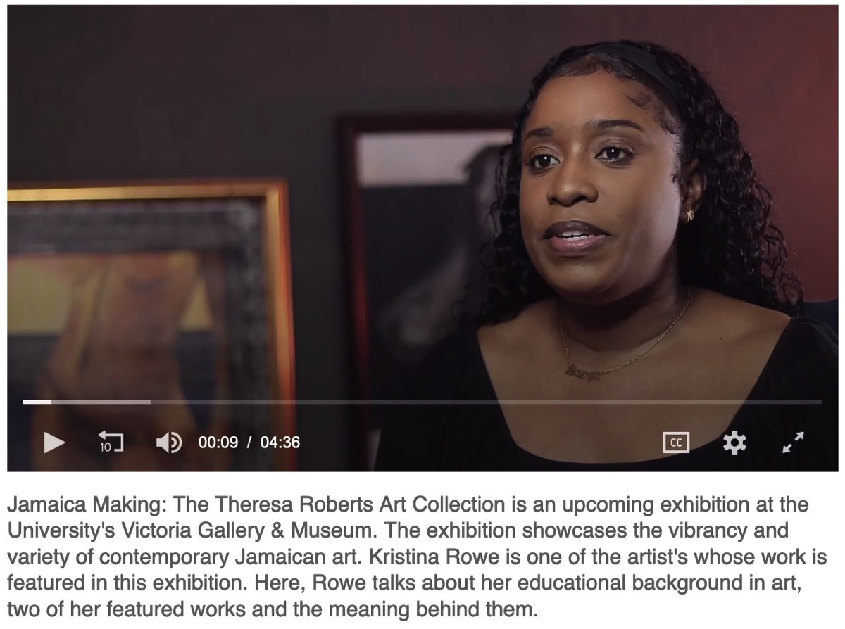  An Interview with Visual Artist Kristina Rowe Video