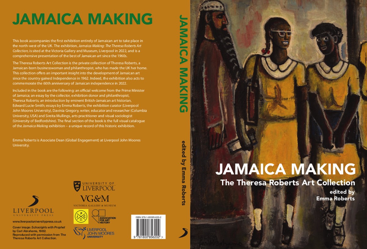 Book title Jamaika Making - The Theresa Roberts Art Collection published 2022
