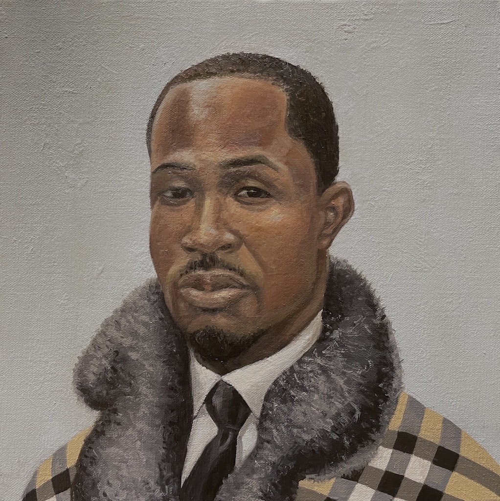 Greg Bailey
'Fur' 2021
Oil on canvas 12