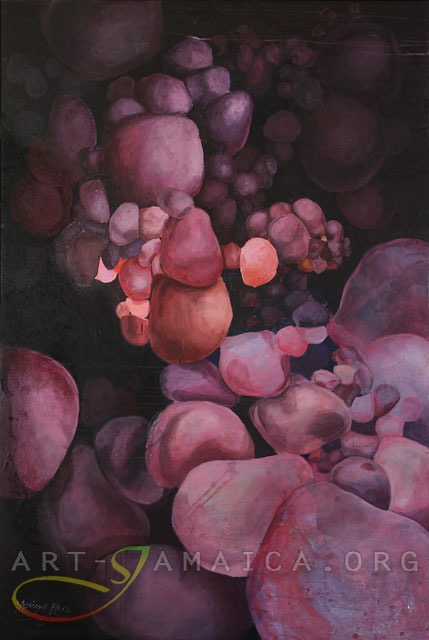 Monique Lofters    
'Untitled' 2011        
Acrylics On Canvas 48' x 71 1/2' 