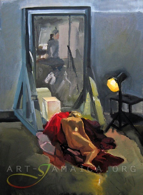 Kai Watson
'A Lil Observation' 2009
Oil On Canvas