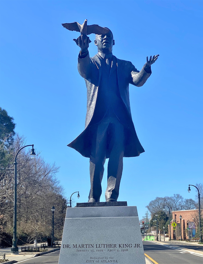 Basil Watson
'Martin Luther King' 
The 12-foot statue of MLK​ was created by artist Basil Watson